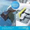 image:imageBIRDROCK HOME 55 Extendable Snow Brush amp Ice Scraper for Car Windshield  Long Aluminum Grip for Truck SUV  14 Foam Head  Safe on Auto amp Windows  Wide Frost Remover  YellowYellow