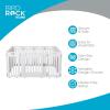 image:imageBIRDROCK HOME Pet Playpen with Door  12 Panel  Strong Plastic  Puppy Safety Fence Pen Playpen  NonSlip and Secure Dog Gate  WhiteWhite