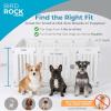 image:imageBIRDROCK HOME Pet Playpen with Door  12 Panel  Strong Plastic  Puppy Safety Fence Pen Playpen  NonSlip and Secure Dog Gate  WhiteWhite
