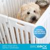 image:imageBIRDROCK HOME Pet Playpen with Door  12 Panel  Strong Plastic  Puppy Safety Fence Pen Playpen  NonSlip and Secure Dog Gate  WhiteWhite