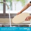 image:imageBIRDROCK HOME Pizza Stone for Oven and Grill  16 Cordierite Baking Stone for Cooking Bread Pie BBQ  Indoor  Outdoor  Grill Smoker Toaster Use  Ceramic Sheet for Crispy Crust RoundRound
