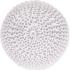 image:imageBIRDROCK HOME Round Pouf Ottoman Foot Rest  185x185x15 Boho Compact Comfortable Soft Cotton Braided Foot Stool Seat with Bean Bag Filling for Living Room Bedroom or Nursery Charcoal GrayCream