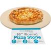 image:imageBIRDROCK HOME Pizza Stone for Oven and Grill  16 Cordierite Baking Stone for Cooking Bread Pie BBQ  Indoor  Outdoor  Grill Smoker Toaster Use  Ceramic Sheet for Crispy Crust RoundRound