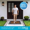 image:imageBIRDROCK HOME Welcome Coir Doormat  18 x 30 Inch  Standard Welcome Mat with Black Border and Natural Fade  Vinyl Backed  OutdoorElegant Design