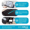 image:imageBIRDROCK HOME Curved Wood Lap Tray with Foldout Legs Storage Drawer Mouse Pad Fits Laptops Up to 17 Tablet and Phone Slot Laptop Table for Sitting or Standing Work from Home  NaturalWalnut