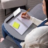 image:imageBIRDROCK HOME Lap Desk with Pillow Cushion  USB Light and Tablet Slot  Fits Laptops Up to 15  Tablets Up to 96  Tropical Grey Pattern  Laptop and Writing Lap Desk  Laptop Stand AccessoriesBlue
