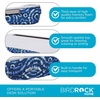 image:imageBIRDROCK HOME Lap Desk with Pillow Cushion  USB Light and Tablet Slot  Fits Laptops Up to 15  Tablets Up to 96  Tropical Grey Pattern  Laptop and Writing Lap Desk  Laptop Stand AccessoriesBlue