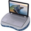 image:imageBIRDROCK HOME Lap Desk with Pillow Cushion  USB Light and Tablet Slot  Fits Laptops Up to 15  Tablets Up to 96  Tropical Grey Pattern  Laptop and Writing Lap Desk  Laptop Stand AccessoriesBlue