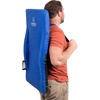 image:imageStadium Boss Recliner Stadium Seat for Bleachers Benches Lawns Backyard Camping amp Beach  Padded Sport Chair Cushion Backs amp Armrest  6 Reclining Positions  Portable Carry Straps  Blue