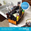 image:imageINTERNETS BEST Open Top Electricians Tool Bag  Custom Electrician Organizer Tool Carrier  16 Pocket Utility Tool Box  Portable Shoulder Tote for Tech Plumbers Painters Construction  17 Inch