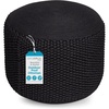 image:imageBIRDROCK HOME Outdoor Pouf Ottoman  Hand Woven Waterproof Foot Stool with Bead Bag Filling  Boho Foot Rest for Patio Living Room Porch amp Outdoor Seating  Lightweight Soft Stuffed Chair  NavyBlack