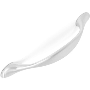 image:imageBirdRock Home Decorative Oval Handle Pull  Brushed Nickel  25 Pack  375 Inch Kitchen Cupboard Furniture Cabinet Hardware Drawer Dresser Pull