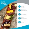image:imageBIRDROCK HOME Acacia Wooden Cheese amp Charcuterie Board with Handles 22  Rectangular Food Platter for Bread Meat or Appetizers  Natural Wood Serving Tray Cutting Board for Kitchen amp Outdoor Use275 x 8 x 1