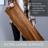 image:imageBIRDROCK HOME Acacia Wooden Cheese amp Charcuterie Board with Handles 22  Rectangular Food Platter for Bread Meat or Appetizers  Natural Wood Serving Tray Cutting Board for Kitchen amp Outdoor Use364 x 113 x 13