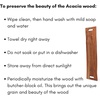 image:imageBIRDROCK HOME Acacia Wooden Cheese amp Charcuterie Board with Handles 22  Rectangular Food Platter for Bread Meat or Appetizers  Natural Wood Serving Tray Cutting Board for Kitchen amp Outdoor Use275 x 8 x 1