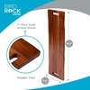 image:imageBIRDROCK HOME Acacia Wooden Cheese amp Charcuterie Board with Handles 22  Rectangular Food Platter for Bread Meat or Appetizers  Natural Wood Serving Tray Cutting Board for Kitchen amp Outdoor Use364 x 113 x 13