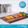 image:imageBIRDROCK HOME Acacia Wooden Cheese amp Charcuterie Board with Handles 22  Rectangular Food Platter for Bread Meat or Appetizers  Natural Wood Serving Tray Cutting Board for Kitchen amp Outdoor Use22 x 113 x 1