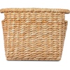 image:imageBIRDROCK HOME Sea Grass Storage Basket with Handles  Woven Sea Grass Decorative Rectangle Organizer Bin for Living Room Bathroom Home Decor  Suitable for Magazine Book Newspaper  NaturalNatural