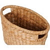 image:imageBIRDROCK HOME Sea Grass Storage Basket with Handles  Woven Sea Grass Decorative Rectangle Organizer Bin for Living Room Bathroom Home Decor  Suitable for Magazine Book Newspaper  NaturalNatural