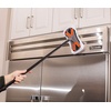 image:imageDust Cleaning Sweeper Mopping  Orange and Grey Durable Mop Set  Lightweight  Great for Kitchen Home Garage and Office  Hardwood Tile Laminate Floor Cleaner  Removable Slipper