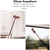 image:imageDust Cleaning Sweeper Mopping  Orange and Grey Durable Mop Set  Lightweight  Great for Kitchen Home Garage and Office  Hardwood Tile Laminate Floor Cleaner  Removable Slipper