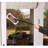 image:imageDust Cleaning Sweeper Mopping  Orange and Grey Durable Mop Set  Lightweight  Great for Kitchen Home Garage and Office  Hardwood Tile Laminate Floor Cleaner  Removable Slipper