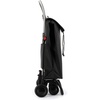 image:imageROLSER Foldable Grocery Shopping Cart with Wheels  Collapsible Personal Folding Cart for Groceries  Durable amp Portable  GreenBlack