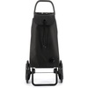 image:imageROLSER Foldable Grocery Shopping Cart with Wheels  Collapsible Personal Folding Cart for Groceries  Durable amp Portable  GreenBlack