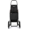 image:imageROLSER Foldable Grocery Shopping Cart with Wheels  Collapsible Personal Folding Cart for Groceries  Durable amp Portable  GreenBlack