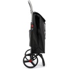 image:imageROLSER Foldable Grocery Shopping Cart with Wheels  Collapsible Personal Folding Cart for Groceries  Durable amp Portable  GreenBlack