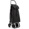 image:imageROLSER Foldable Grocery Shopping Cart with Wheels  Collapsible Personal Folding Cart for Groceries  Durable amp Portable  GreenBlack