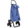 image:imageROLSER Foldable Grocery Shopping Cart with Wheels  Collapsible Personal Folding Cart for Groceries  Durable amp Portable  GreenBlue