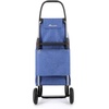 image:imageROLSER Foldable Grocery Shopping Cart with Wheels  Collapsible Personal Folding Cart for Groceries  Durable amp Portable  GreenBlue