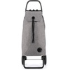 image:imageROLSER Foldable Grocery Shopping Cart with Wheels  Collapsible Personal Folding Cart for Groceries  Durable amp Portable  GreenGray