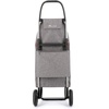 image:imageROLSER Foldable Grocery Shopping Cart with Wheels  Collapsible Personal Folding Cart for Groceries  Durable amp Portable  GreenGray