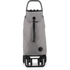 image:imageROLSER Foldable Grocery Shopping Cart with Wheels  Collapsible Personal Folding Cart for Groceries  Durable amp Portable  GreenGray