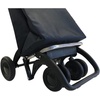 image:imageROLSER Foldable Grocery Shopping Cart with Wheels  Collapsible Personal Folding Cart for Groceries  Durable amp Portable  GreenGray