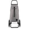 image:imageROLSER Foldable Grocery Shopping Cart with Wheels  Collapsible Personal Folding Cart for Groceries  Durable amp Portable  GreenGray