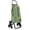 image:imageROLSER Foldable Grocery Shopping Cart with Wheels  Collapsible Personal Folding Cart for Groceries  Durable amp Portable  GreenGreen