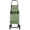 image:imageROLSER Foldable Grocery Shopping Cart with Wheels  Collapsible Personal Folding Cart for Groceries  Durable amp Portable  GreenGreen