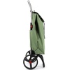 image:imageROLSER Foldable Grocery Shopping Cart with Wheels  Collapsible Personal Folding Cart for Groceries  Durable amp Portable  GreenGreen