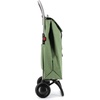 image:imageROLSER Foldable Grocery Shopping Cart with Wheels  Collapsible Personal Folding Cart for Groceries  Durable amp Portable  GreenGreen