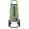 image:imageROLSER Foldable Grocery Shopping Cart with Wheels  Collapsible Personal Folding Cart for Groceries  Durable amp Portable  GreenGreen