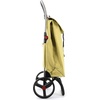 image:imageROLSER Foldable Grocery Shopping Cart with Wheels  Collapsible Personal Folding Cart for Groceries  Durable amp Portable  GreenLime