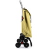 image:imageROLSER Foldable Grocery Shopping Cart with Wheels  Collapsible Personal Folding Cart for Groceries  Durable amp Portable  GreenLime