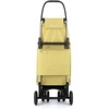 image:imageROLSER Foldable Grocery Shopping Cart with Wheels  Collapsible Personal Folding Cart for Groceries  Durable amp Portable  GreenLime