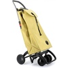 image:imageROLSER Foldable Grocery Shopping Cart with Wheels  Collapsible Personal Folding Cart for Groceries  Durable amp Portable  GreenLime
