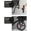 image:imageROLSER Foldable Grocery Shopping Cart with Wheels  Collapsible Personal Folding Cart for Groceries  Durable amp Portable  GreenLime