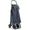 image:imageROLSER Foldable Grocery Shopping Cart with Wheels  Collapsible Personal Folding Cart for Groceries  Durable amp Portable  GreenMarino