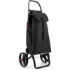 image:imageROLSER Foldable Grocery Shopping Cart with Wheels  Collapsible Personal Folding Cart for Groceries  Durable amp Portable  GreenBlack